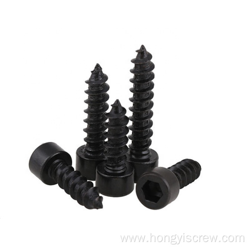 Hex Socket Head Black Self-Tapping Screw